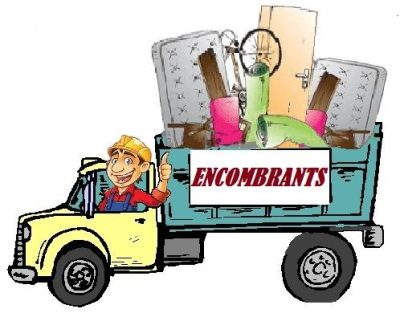 Camion collecte encombrants